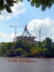 paddling past unfinished Assembly building.JPG (78 KB)